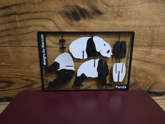 Panda Puzzle Card