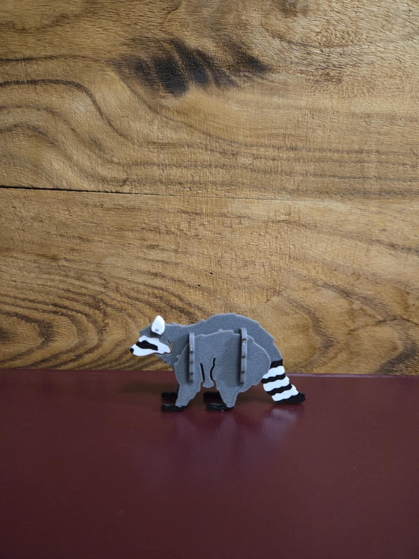 Raccoon Puzzle Card