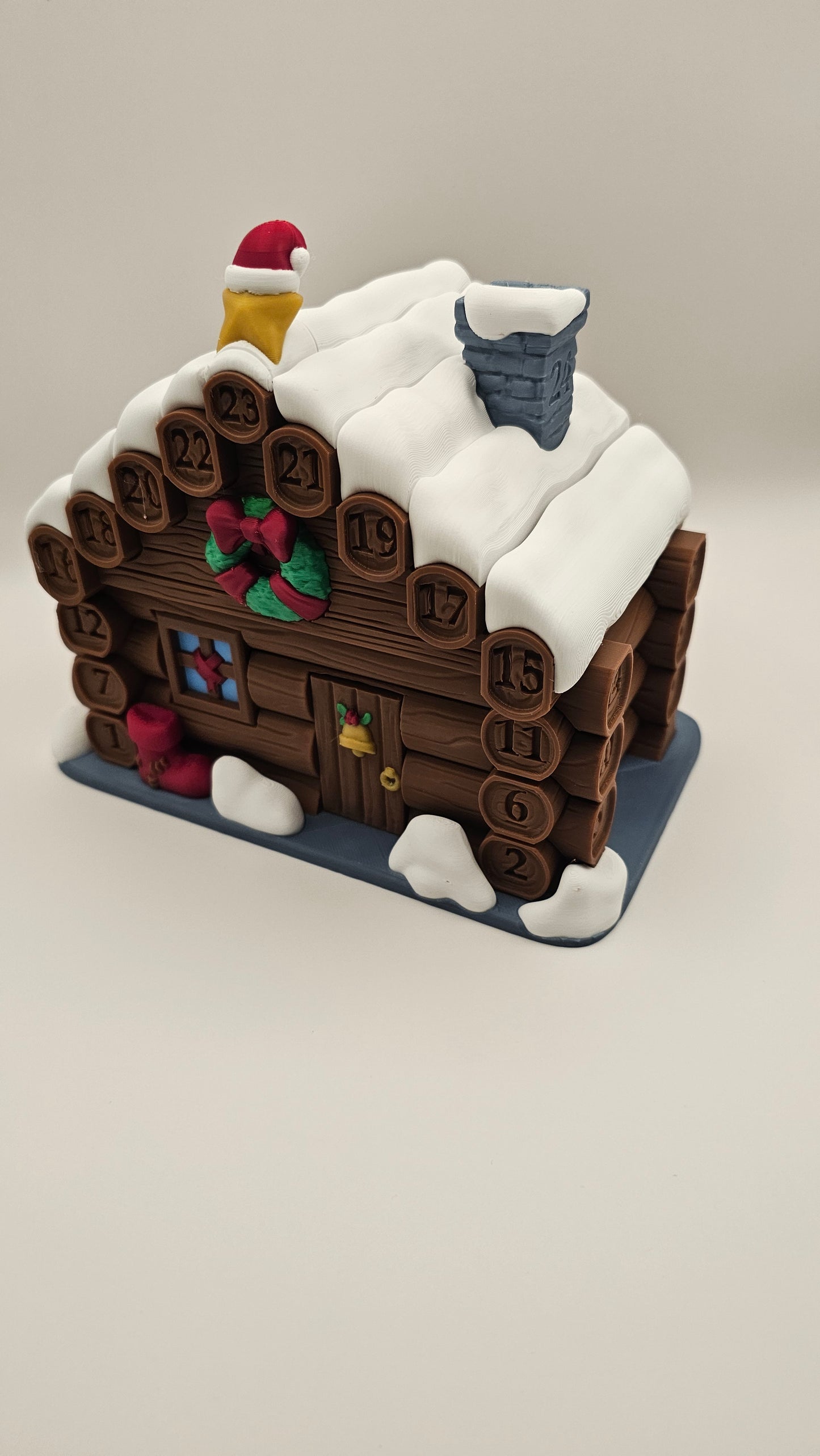 Santa's Cabin Advent Calender