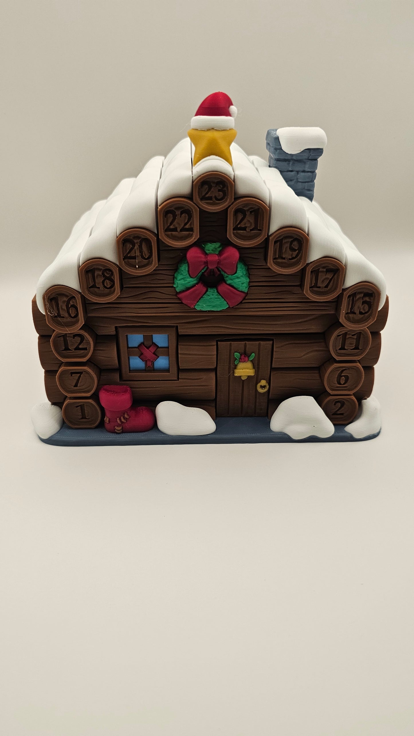 Santa's Cabin Advent Calender