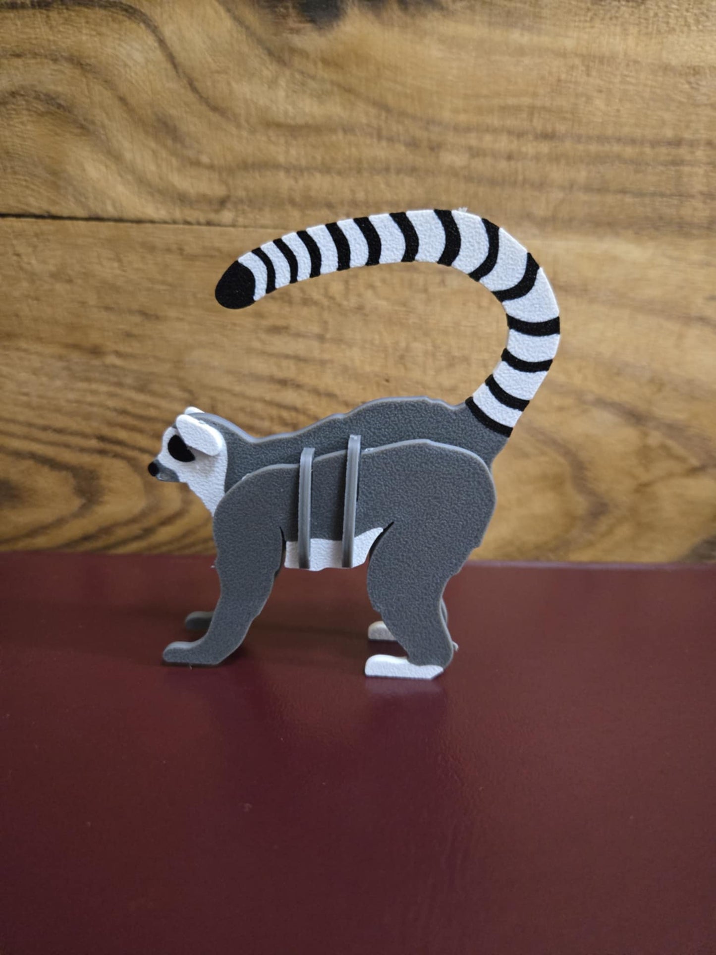 Lemur Puzzle Card